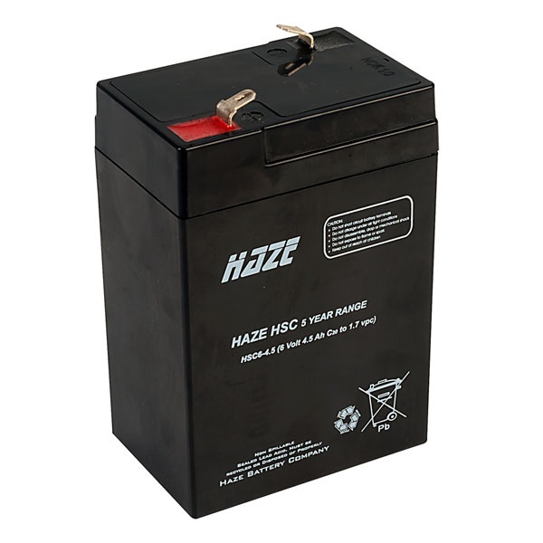 Haze SLA Battery 6V 4.5AH