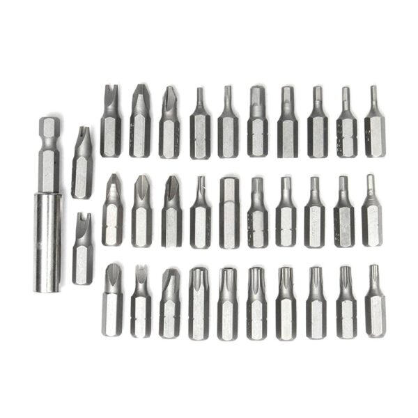 33 Piece Hex Drive Security Bit Set - Image 2