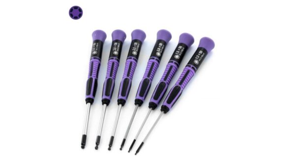 6 piece Ball End Hex Driver Set Metric