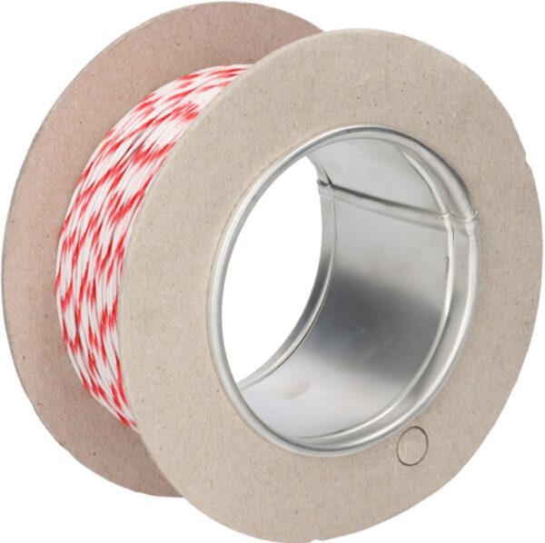 Equipment Wire 7/0.2mm White/Red - Image 2