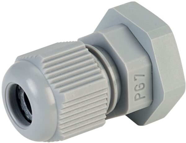 Dome Top IP68 Cable Gland Grey