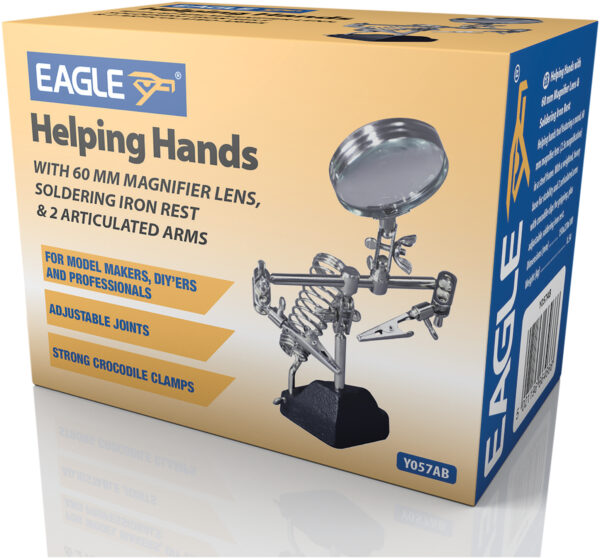 Helping Hands + Magnifer & Soldering Iron Stand - Image 2