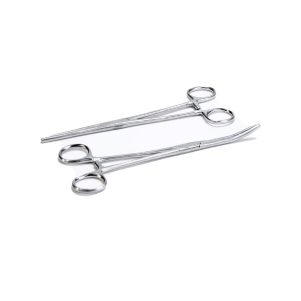 X-Long Locking Forceps Curved 250mm