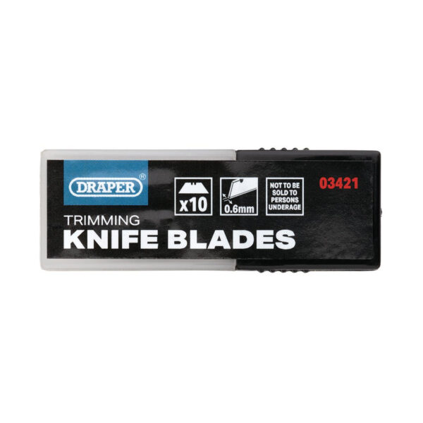 Draper Trimming Knife Blade 2 Notch 10pk - Image 3