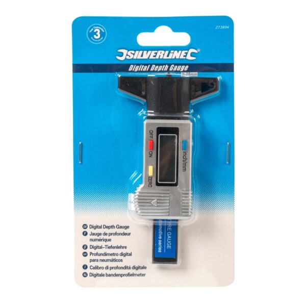 Digital Depth Gauge 0-25mm