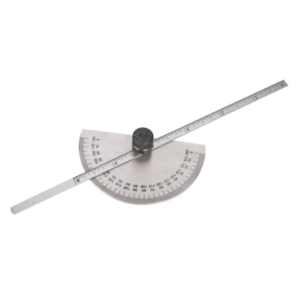 Stainless Steel Depth Gauge Protractor