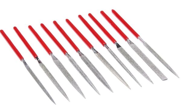 10 Piece Diamond Needle File Set