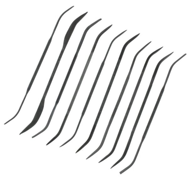 10 Piece Riffler File Set 180mm