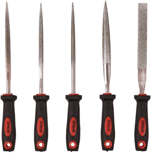 5 Pc Diamond Warding File Set