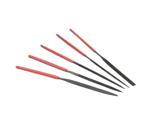 5 Piece Steel Needle File Set 2mm x 100mm