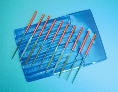 10 Piece Steel Needle File Set 2mm x 100mm - Image 2