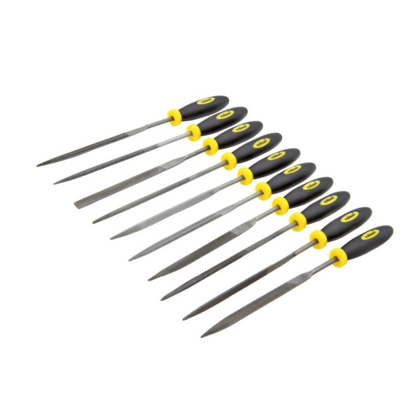 Rolson L/C 10 P/c Needle File Set