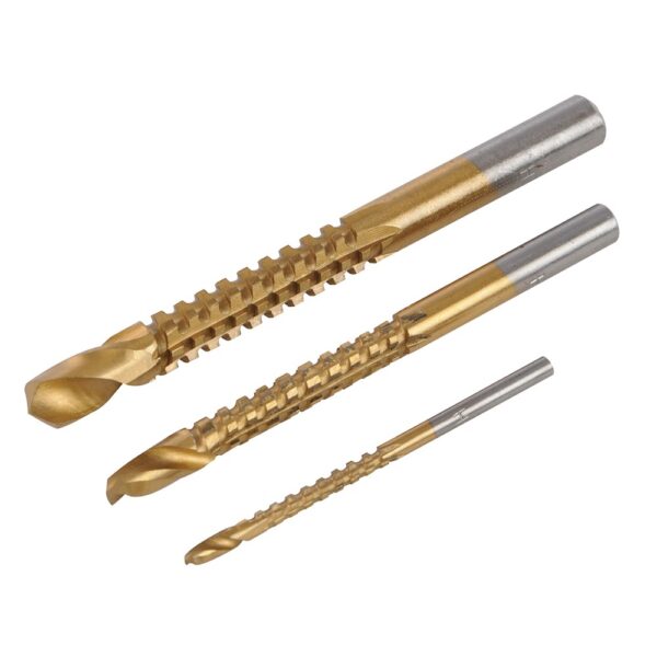 3 Piece Drill Saw Set 3, 6, 8mm