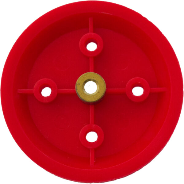 Brass Hub Pulley 60mm Single