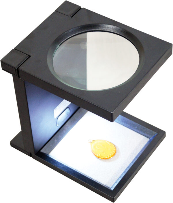 Large Folding Magnifer with LEDs