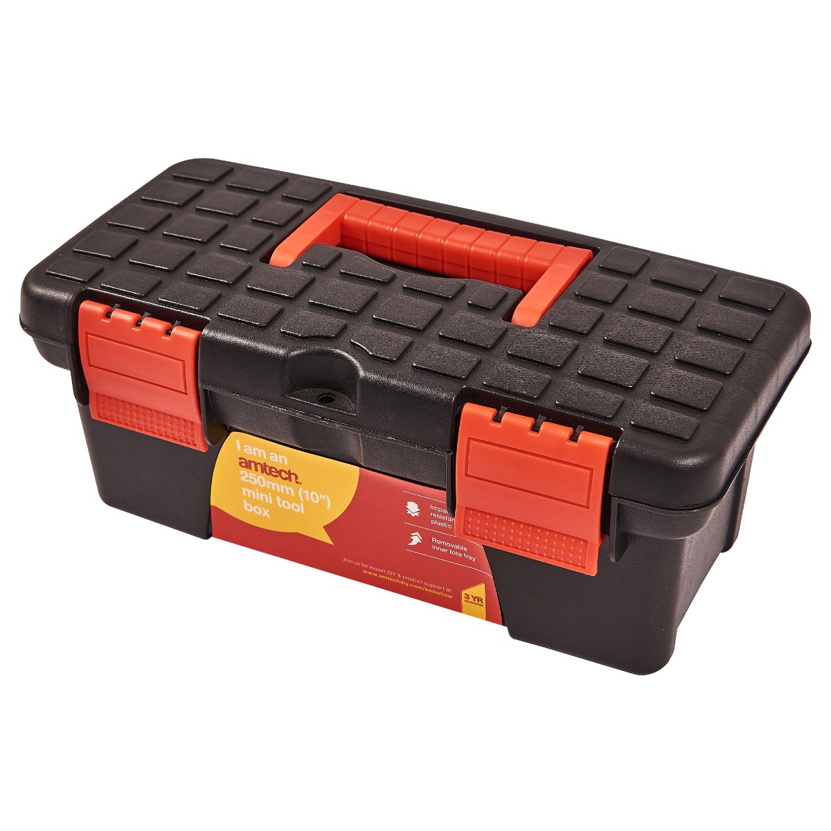 10" Mini Tool Box with Tray