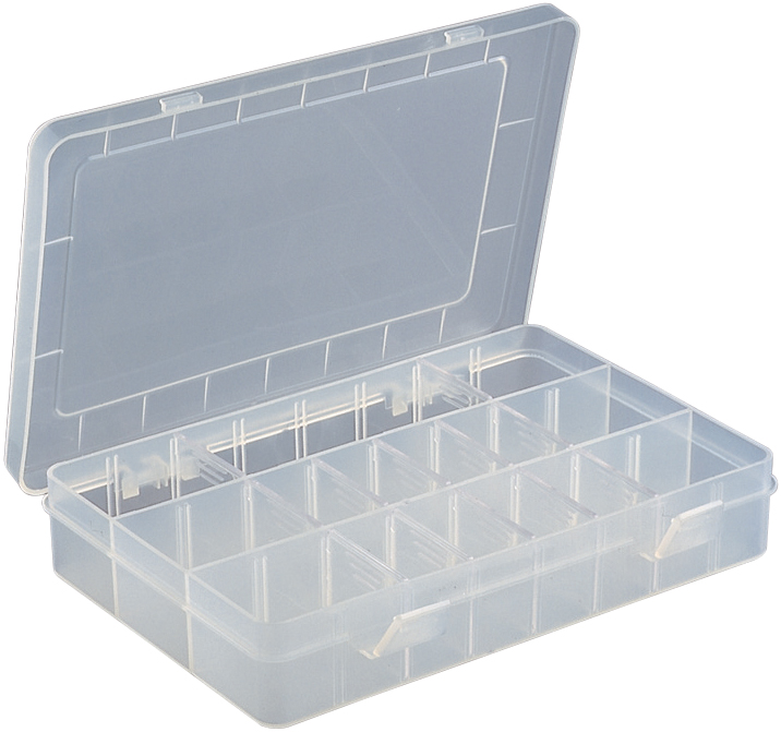 Compartment Box with Moveable Dividers