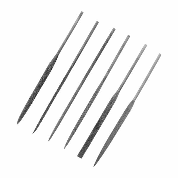 6P/c Wood Needle Rasp Set 3 x 140mm