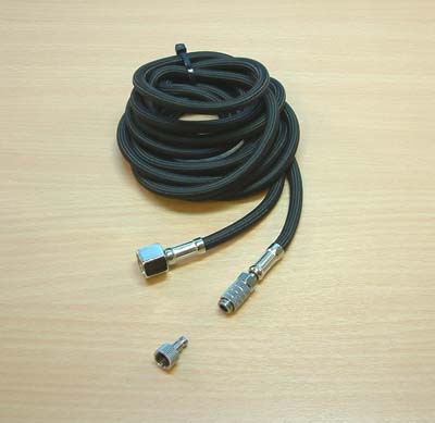 Braided Air Hose 3M ¼"BSP - Quick Release 1/8"BSP