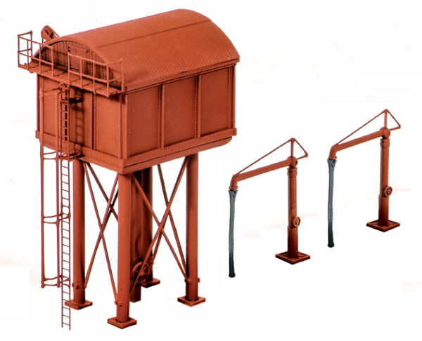 PECO Ratio N Gauge Water Tower & Water Crane 215