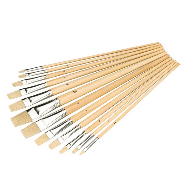 12 Piece Model Round Brush Set
