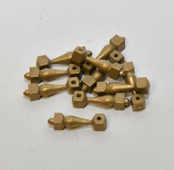 Square Brass Stanchion Pack of 10