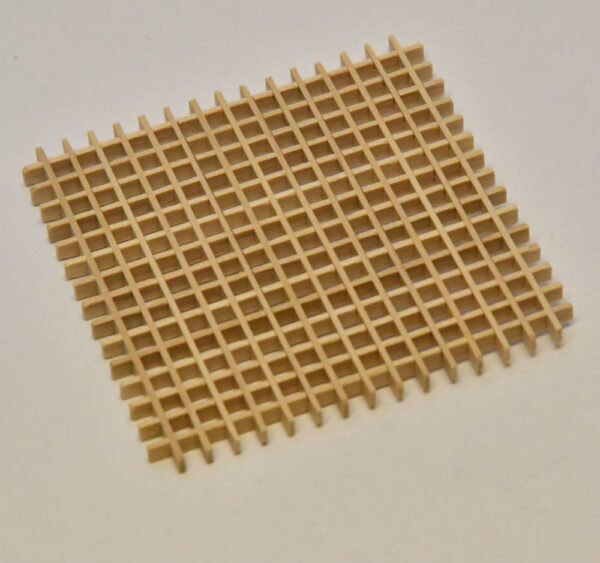 Mantua White Wood Grating