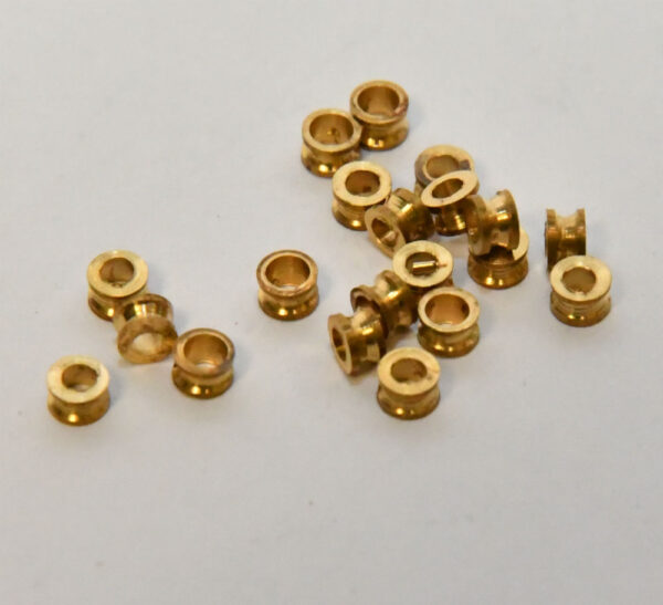 Brass Thimble 2.5mm Dia PACK of 10