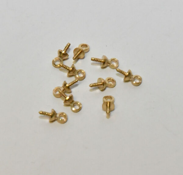 Brass Eyebolt 7mmx1.8mm Pack 5