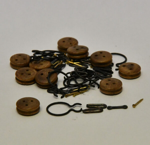 Chain Plate & Deadeye Assembly Pack of 10