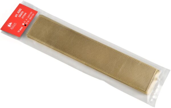 Fine Brass Mesh Round Hole 150x24mm - Image 2
