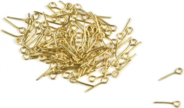 Amati Fine Brass Eyebolt 100pk 3mm dia