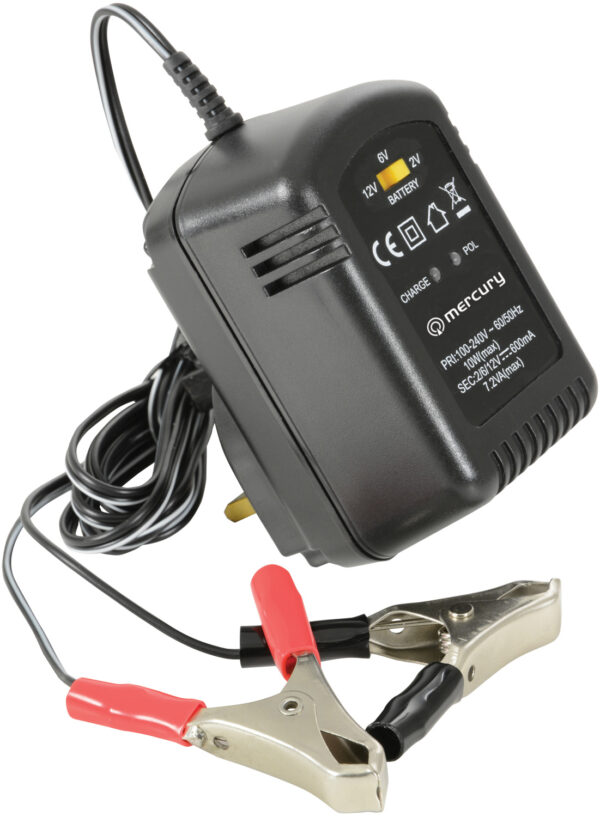 SLA Battery Charger 2/6/12V 600mA