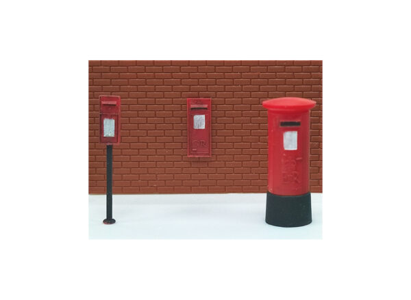 PECO Modelscene OO Gauge Post Boxes 5044