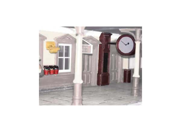 PECO Modelscene OO Gauge Platofrom Accesories Steam Era 5048