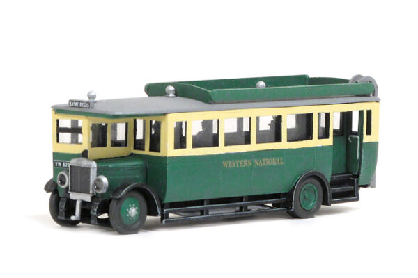 PECO Modelscene OO Gauge Maudslay Bus- Western National 5133