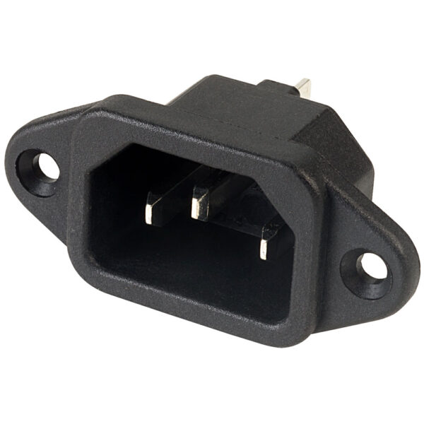 IEC Mains Inlet Plug (4.8mm Terminals)