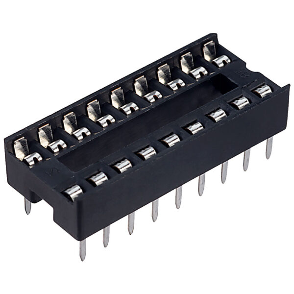 Low Profile DIL IC Socket x 18Pin 0.3"Pitch