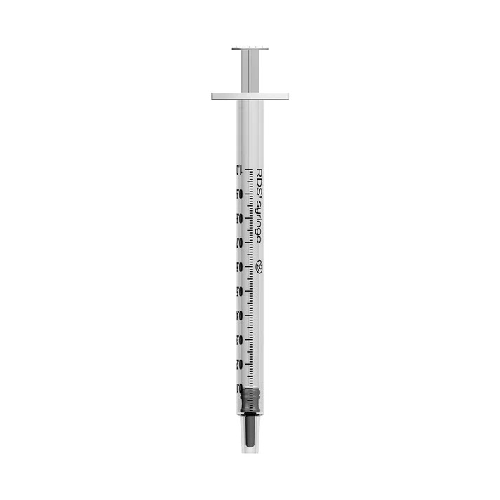 Reduced Dead Space Graduated Syringe 1ml Pack of 3