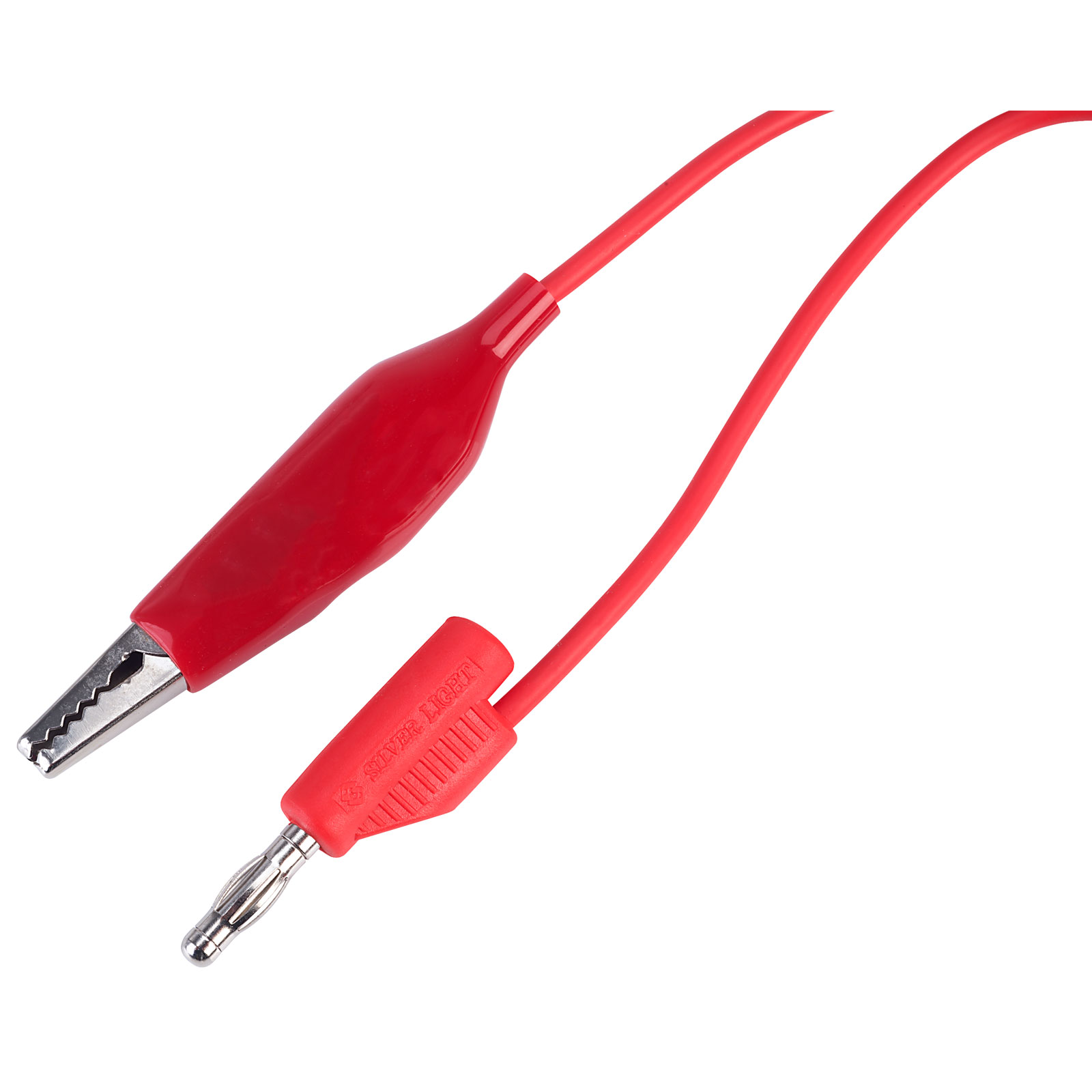 Test Lead 4mm Plug to Crocodile Clip