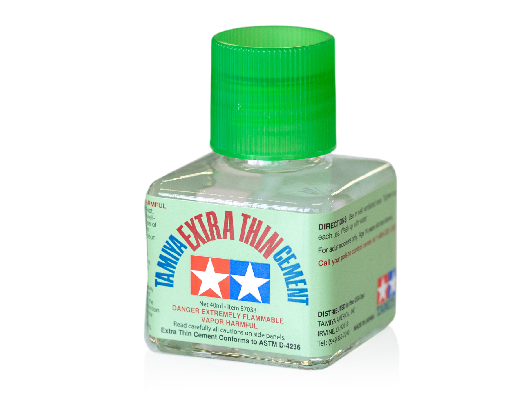 Tamiya Extra Thin Liquid Cement 40ml - Image 2