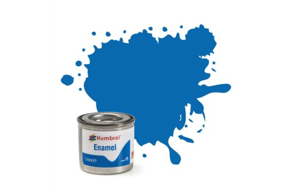 Humbrol Enamel Metallic Baltic Blue No52 14ml