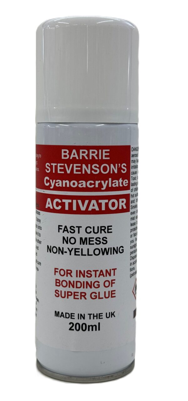 Barrie Stevenson's Super Glue Activator 200ml *AERO*