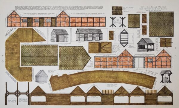 BILTEEZI 4mm/OO Farm Outbuildings Building Kit Sheet No. D2