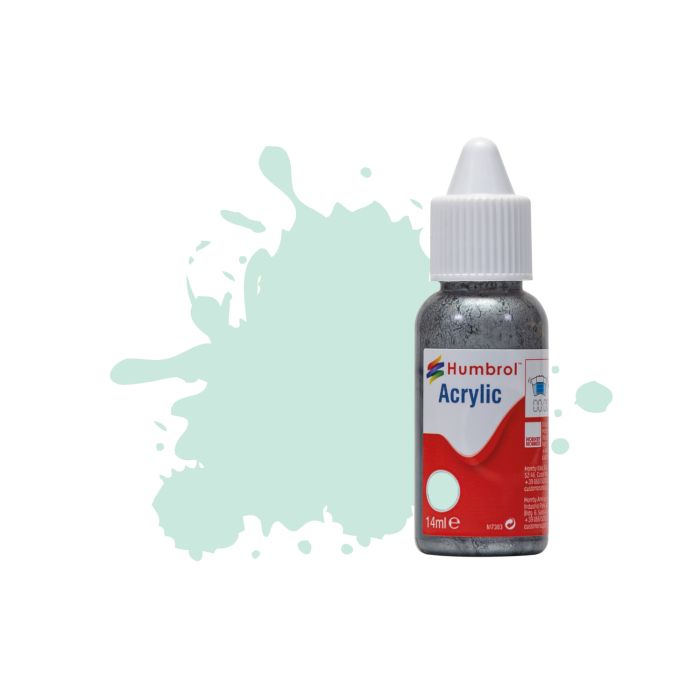 Humbrol No 23 Duck Egg Blue Matt Acrylic Paint (14ml)