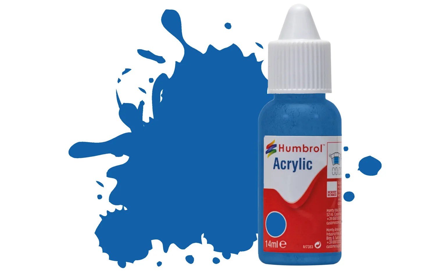 Humbrol No 52 Baltic Blue Metallic Acrylic Paint (14ml)