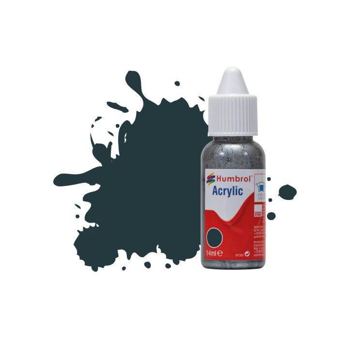 Humbrol No 67 Matt Tank Grey Matt Acrylic Paint (14ml)