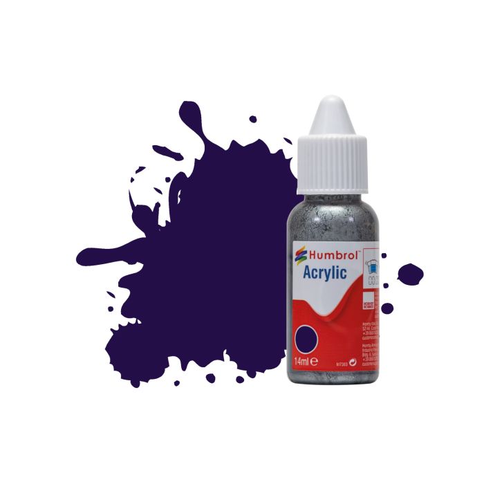 Humbrol No 68 Purple Gloss Acrylic Paint (14ml)