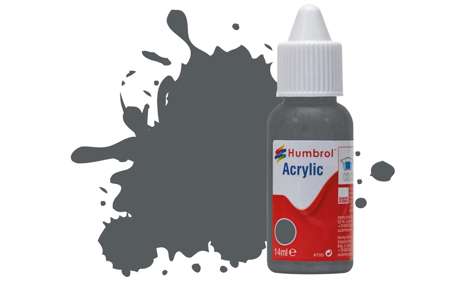 Humbrol No 125 US Dark Grey Acrylic Paint (14ml)