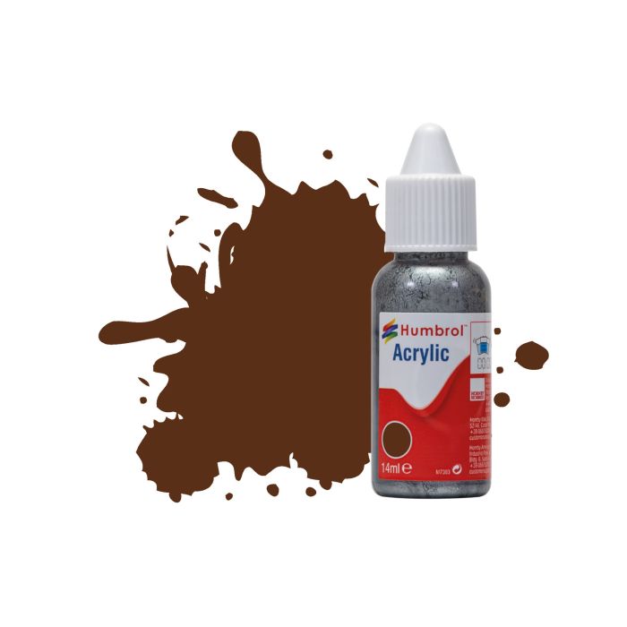 Humbrol No 160 German Camouflage Red Matt Acrylic Paint (14ml)